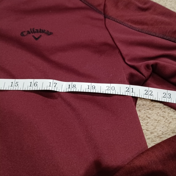 Men's Callaway Golf 1/4 Zip pullover Size M - Picture 3 of 7